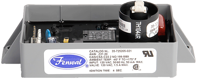 Fenwal Controls Direct Spark Ignition Control, Series 35-72 120 VAC